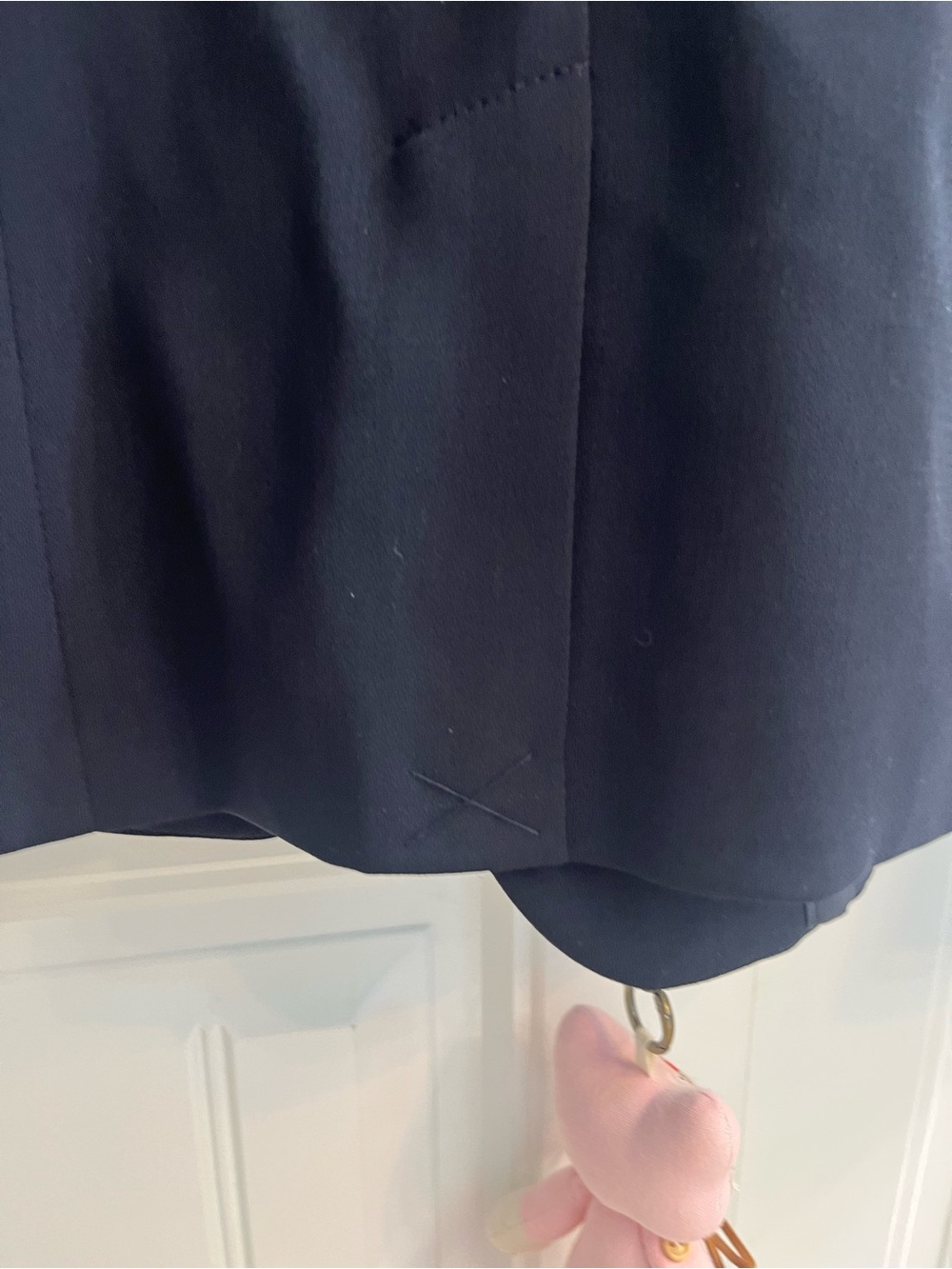 Ivanka Trump Navy Blue Single-Button Tailored Blazer with Gold Buttons New - Picture 5 of 10